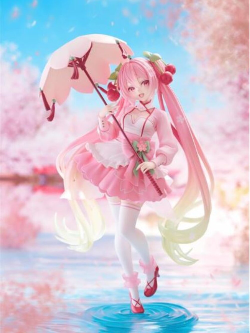 New Taito Artist Master Piece + Vocaloid Hatsune Miku Sakura Dress Ver Figure